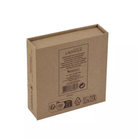 Coffret de 4 glaçons refroidisseur acier cubes - Laguiole