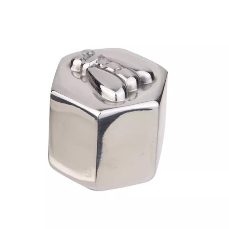 Coffret de 4 glaçons refroidisseur acier cubes - Laguiole