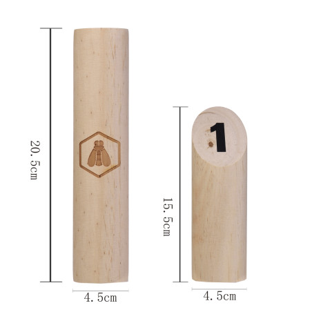 Jeu de Lancer Nordique en Bois de Pin - Laguiole