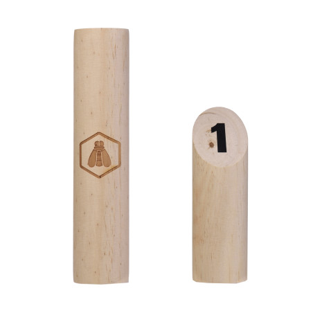 Jeu de Lancer Nordique en Bois de Pin - Laguiole