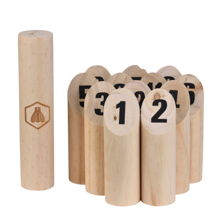 Jeu de Lancer Nordique en Bois de Pin - Laguiole