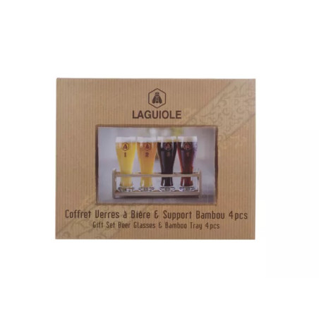 SET DE 4 VERRES À BIÈRE - Laguiole