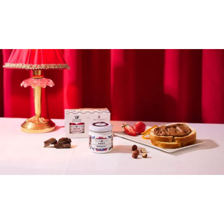 Coffret Moulin Rouge 2X100G : Fraise Cancan & Choc'Ohlala - Confiture Parisienne