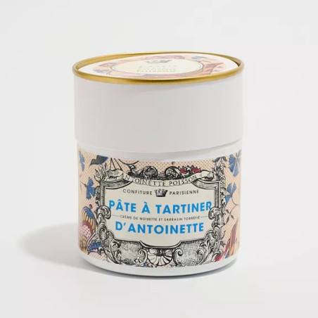 Pâte à tartiner d'Antoinette x Antoinette Poisson : Noisette Sarrasin - Confiture Parisienne