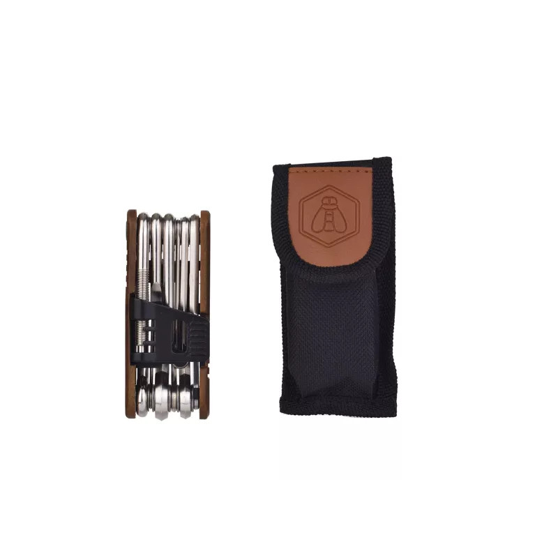 Kit de réparation pour vélo multifonction en bois d'Hêtre - Laguiole