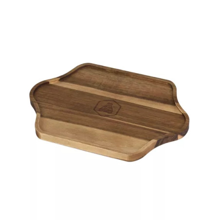 Set à thé - Théière, Plateau et 2 tasses en verres - Laguiole