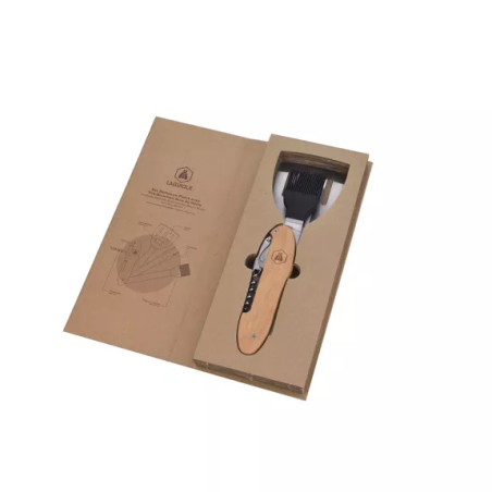 Set Barbecue pliant avec tire-bouchon - Laguiole