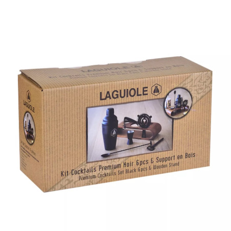Set à Cocktails 7 pièces et support - Laguiole