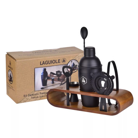 Set à Cocktails 7 pièces et support - Laguiole