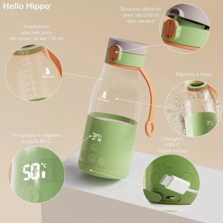 Chauffe biberon nomade premium - HELLO HIPPO