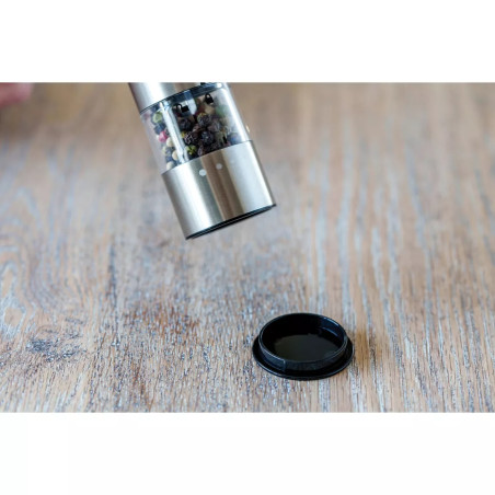 Moulins à Sel et Poivre Électriques Support en Bois - Laguiole