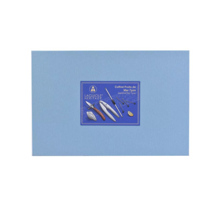 Coffret Fruits de Mer 7 Pièces Marron - Laguiole