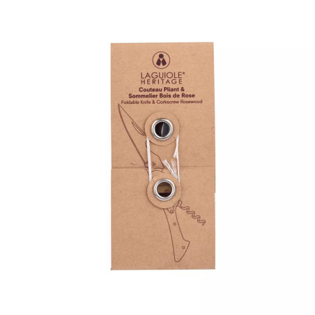 Couteau Pliant Sommelier Laguiole Manche Corkscrew - Laguiole