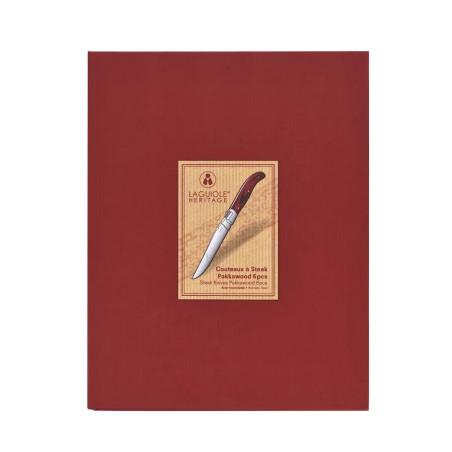 Coffret de 6 couteaux à steak - Laguiole