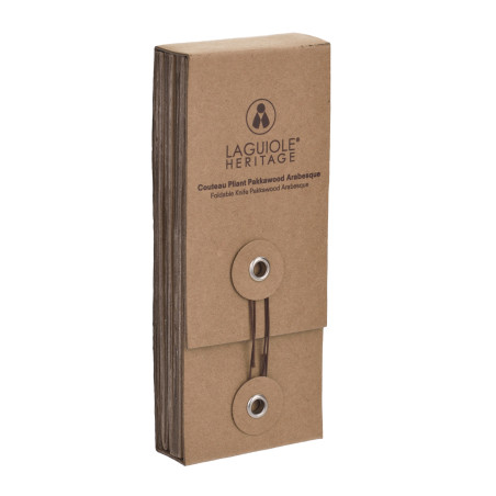 Couteau Pliant Gris Arabesque - Laguiole