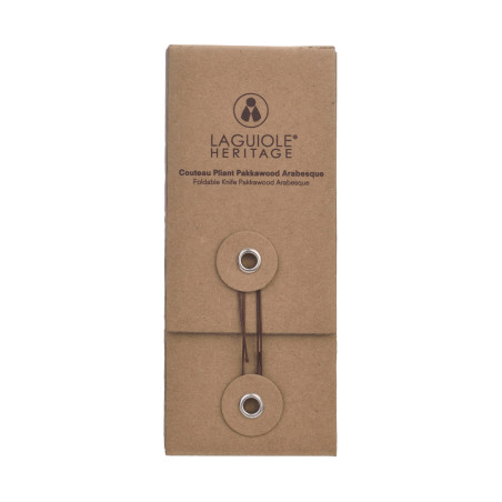 Couteau Pliant Gris Arabesque - Laguiole