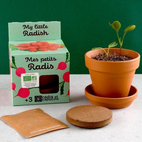 Mini Kit Radis Bio - Radis et Capucine